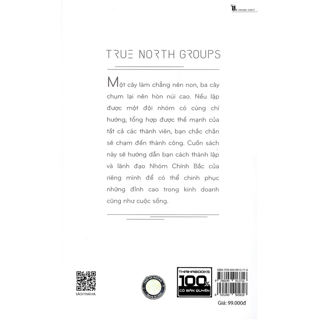 Sách -True North Groups - Nhóm Chính Bắc