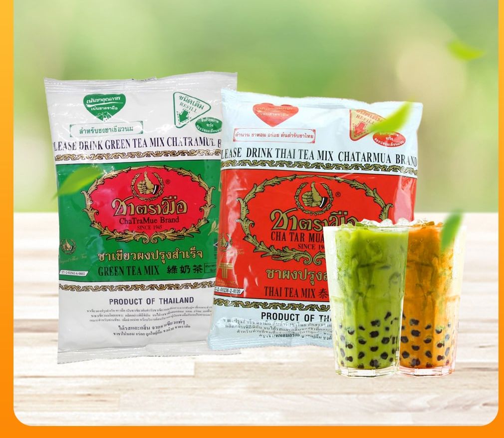 Trà Thái Lan (Gói Xanh 200G, Gói Đỏ 400G)