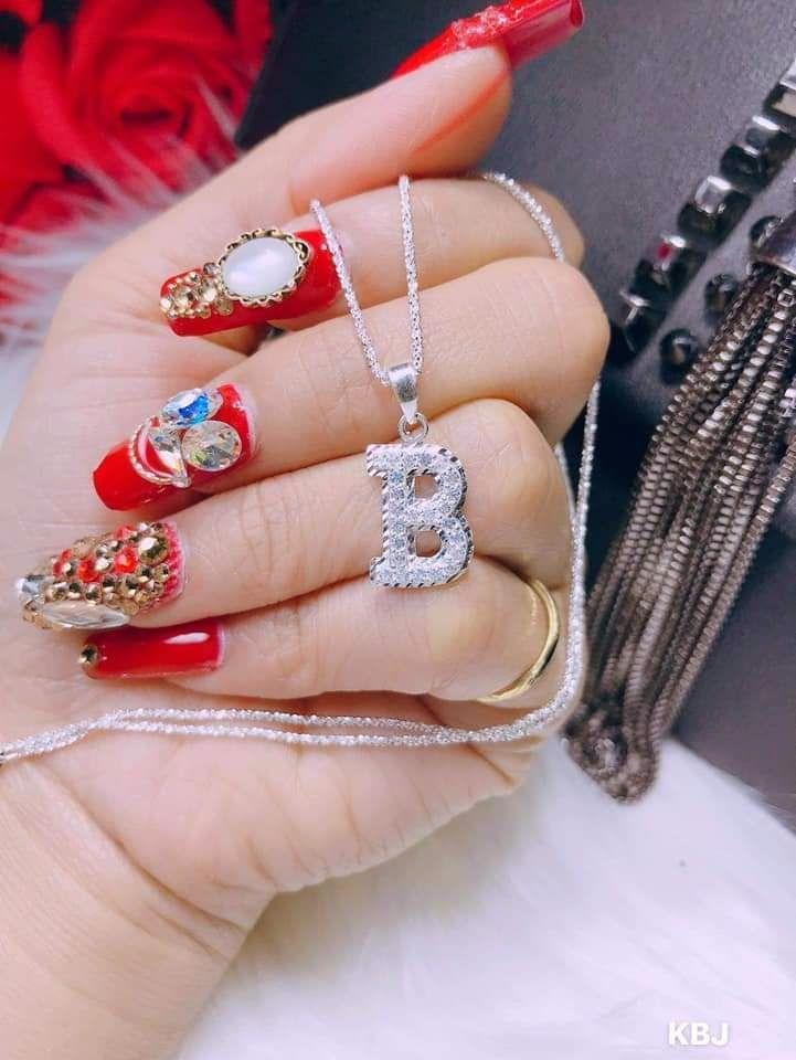 Vòng cổ bạc xinh
