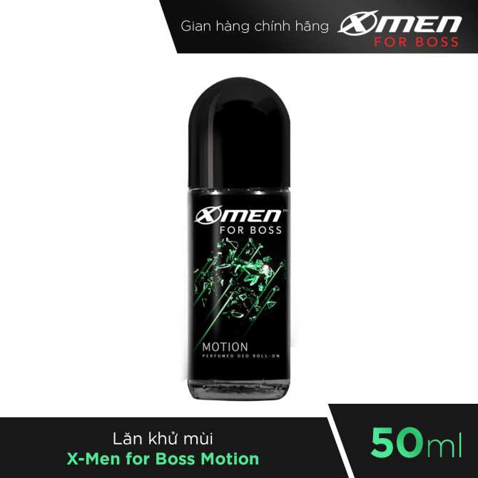 Lăn khử mùi xmen for-boss motion 50ml
