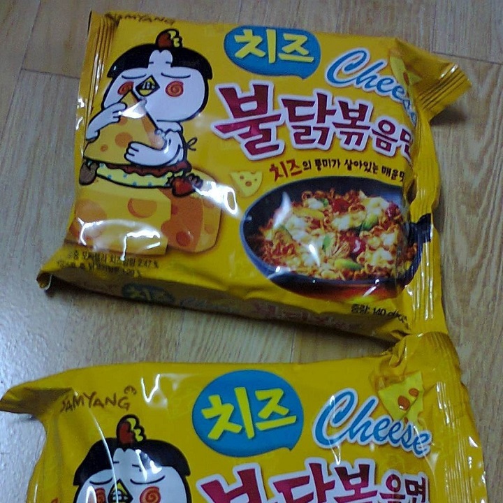 [1gói] Mì cay Samyang gà vị phomai Hàn Quốc (140g)