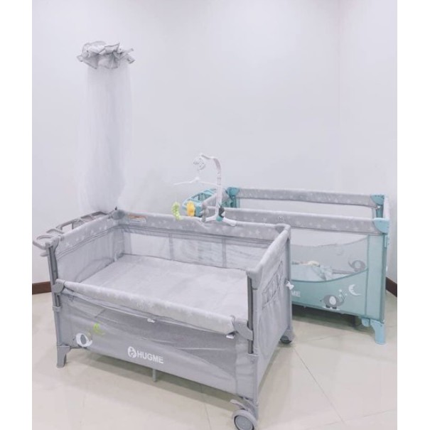 [HCM][Giá hủy diệt] [Ảnh thật] NÔI CŨI GẤP GỌN ĐA NĂNG CHO BÉ UMOO - HUGME