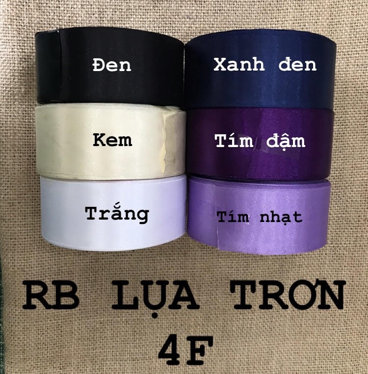 [HCM]RUY BĂNG LỤA TRƠN 4F