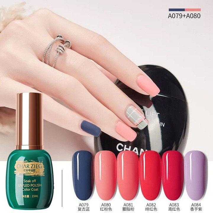 Sơn gel Charzieg bảng màu 79-84 15ml