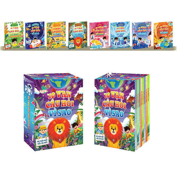 Fahasa - box set 10 vạn câu hỏi vì sao
