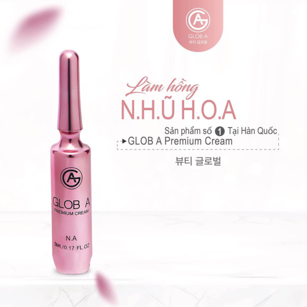 [HCM]Kem làm hồng nhũ hoa Glob A NA Premium Cream  5ml Hàn Quốc giá rẻ