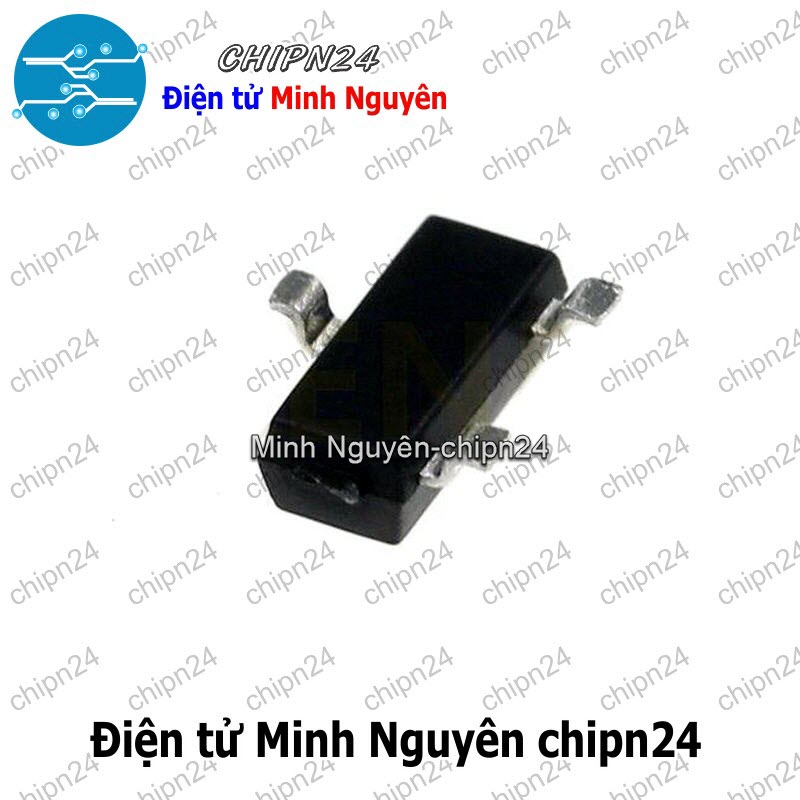 [25 con] (G3.1) Transistor Dán 2N5401 (2L) PNP SOT-23 300mA 100V (SMD) (MMBT5401LT1G 5401) - HH006085