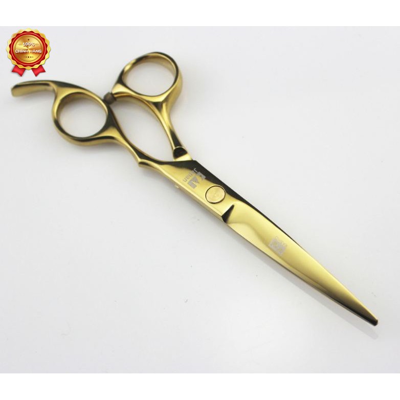 Bộ kéo cắt tóc Kasho HA 05 vàng (mua bộ kéo được tặng 1 bao da 1 chỉnh kéo 1 dầu tra 1 lược toni guy)