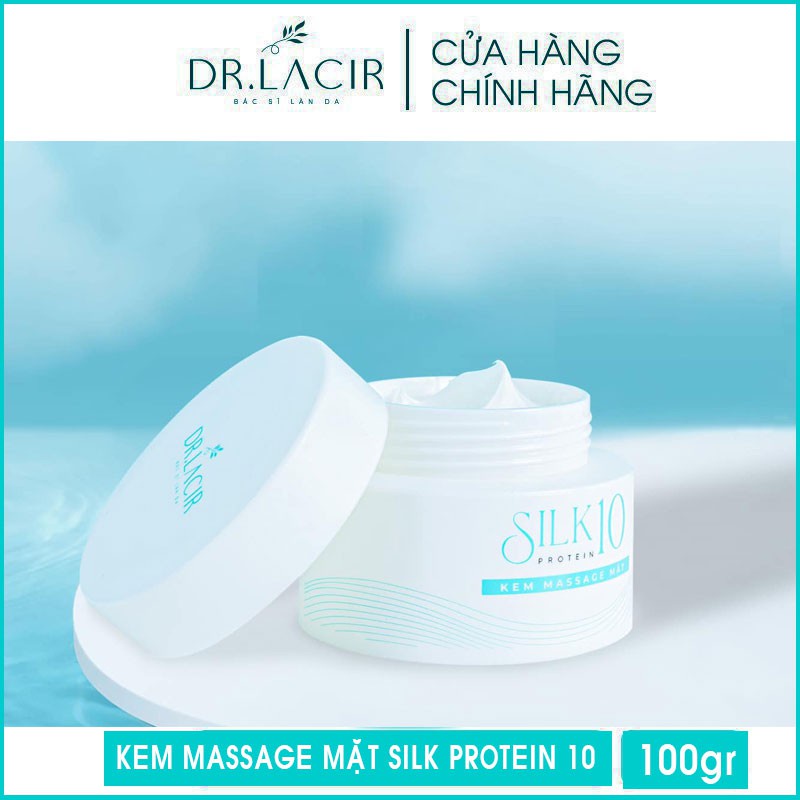 Kem Massage Mặt Silk Protein 10 Dr.lacir 100ml