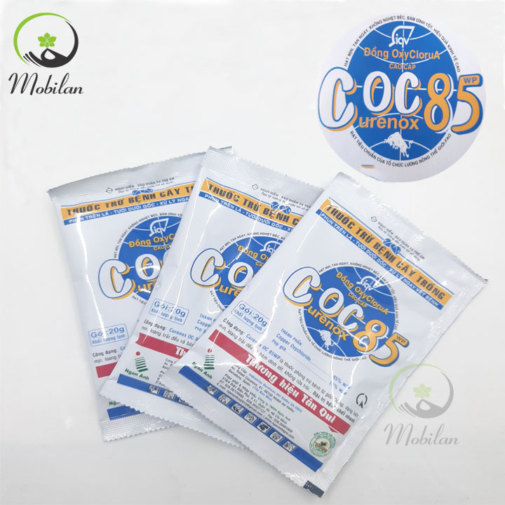 Thuốc COC 85WP thuốc trừ nấm trừ khuẩn bịch 20gram