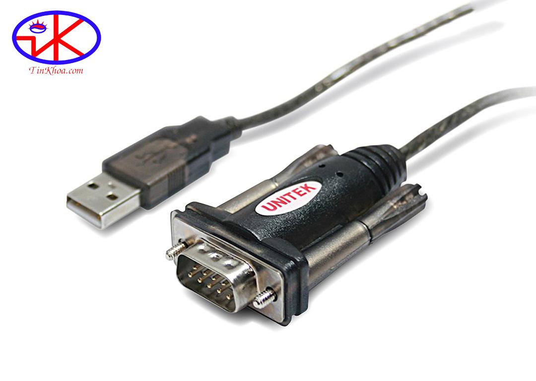 Cáp USB to RS232 (USB to com) Unitek Y-105