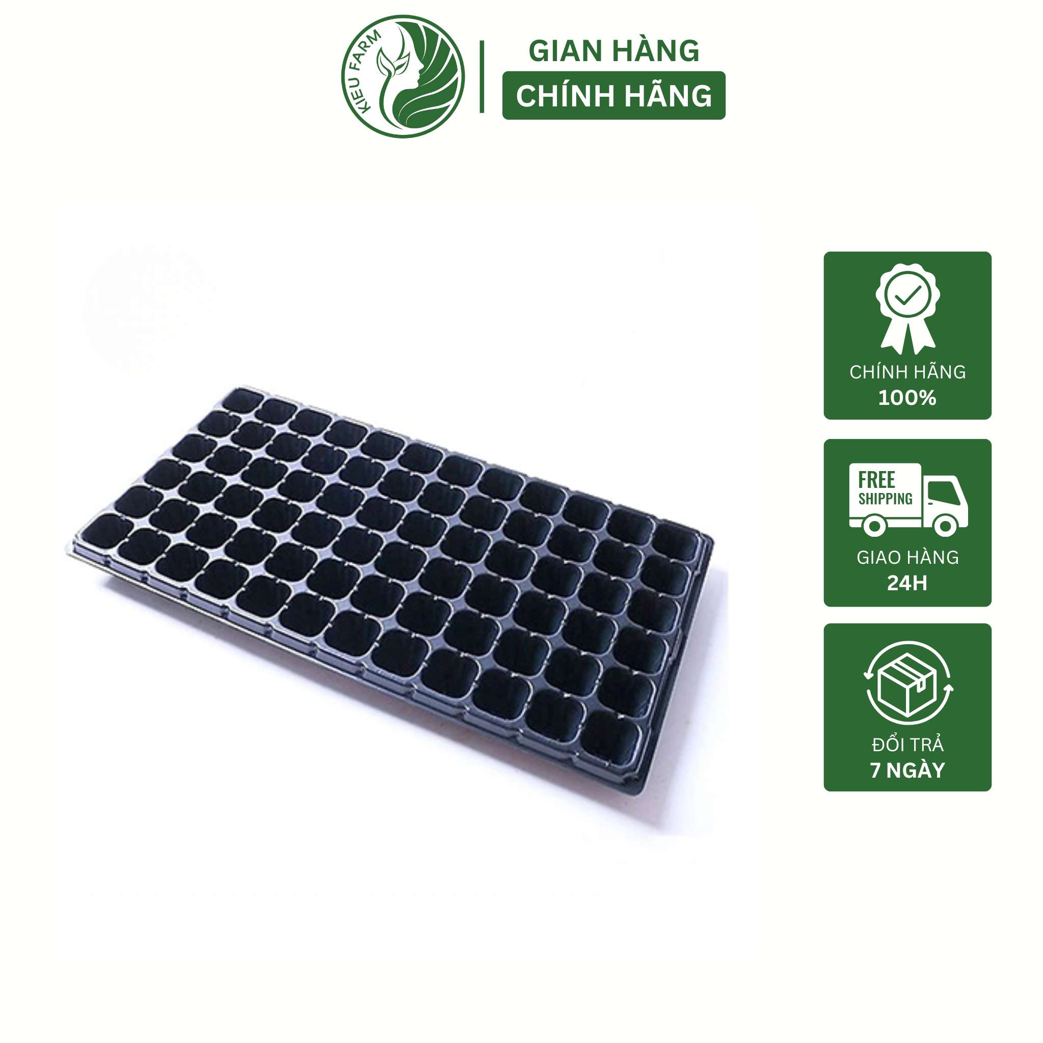 Combo 5 khay nhựa ươm hạt (loại 50 lỗ)