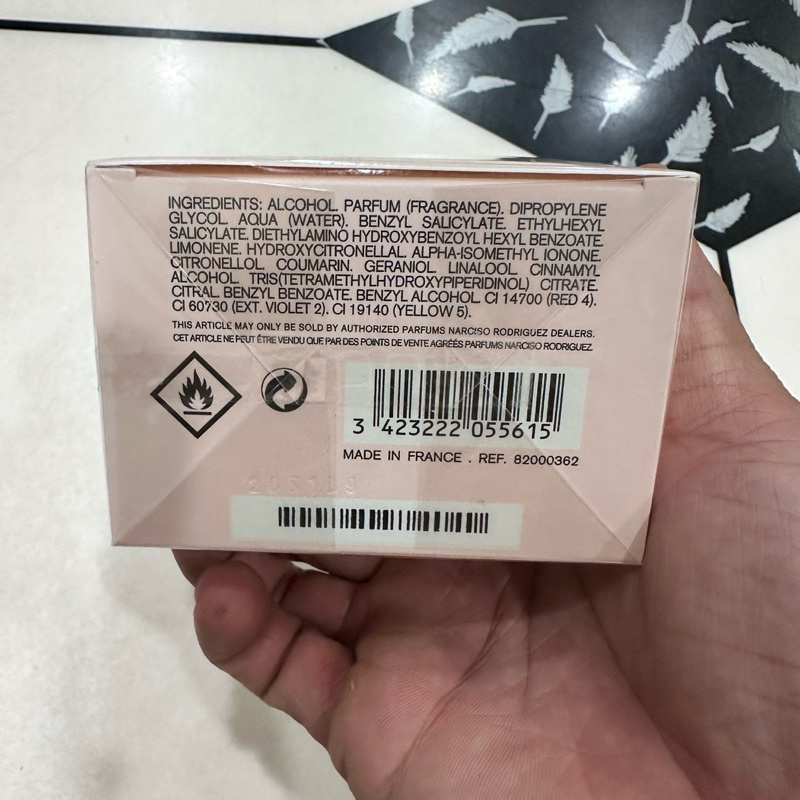 Nước hoa nữ Narciso Cristal EDP 50ml full seal