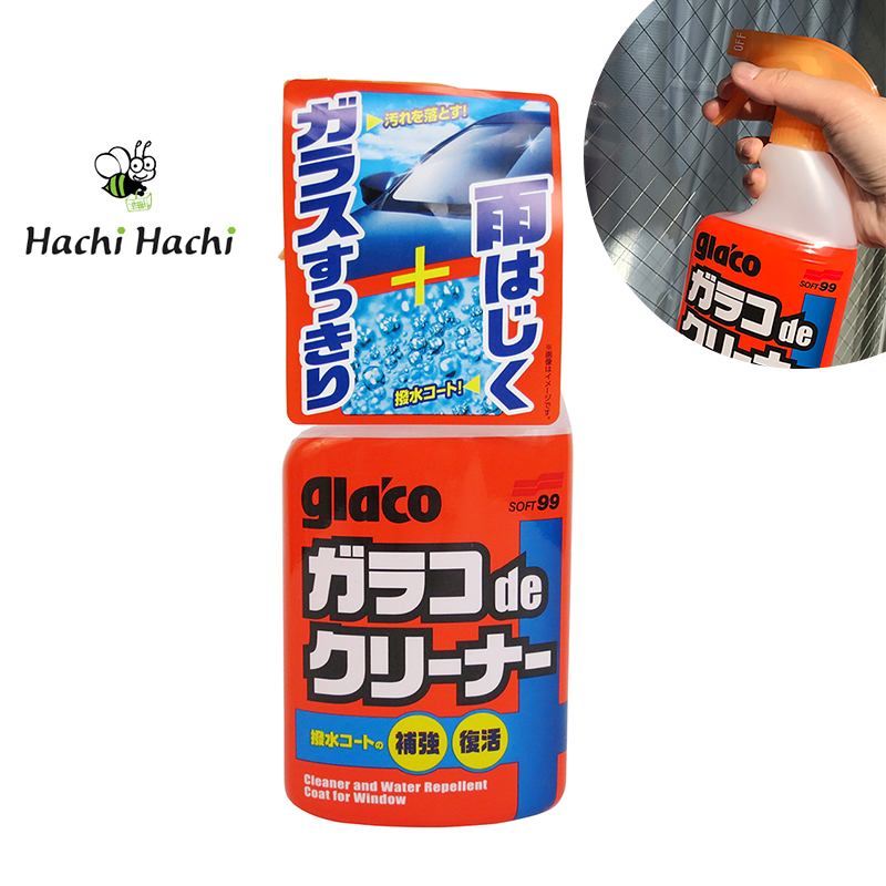 Xịt lau kính Nano chống bám nước Glaco 400ml - Hachi Hachi Japan Shop