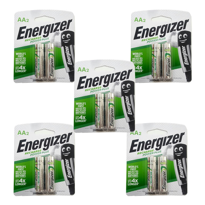Pin aa sạc energizer 2000mah chính hãng (vỉ 2 viên)