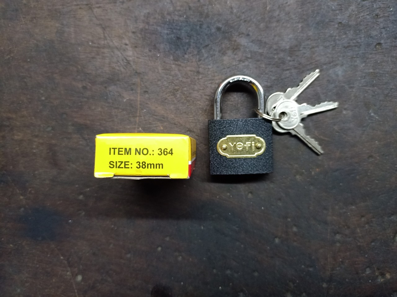 Ổ KHÓA BẤM YEFI 38MM