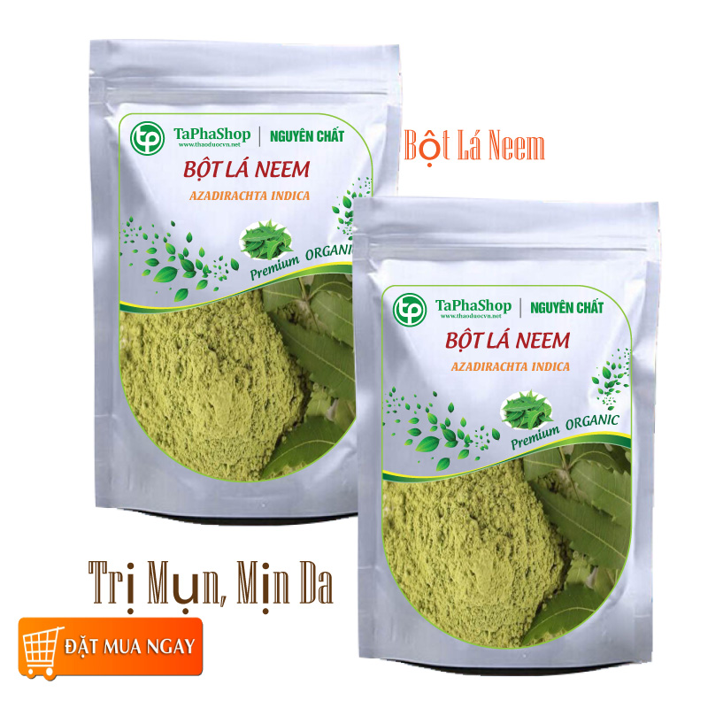 Indian Neem Leaf Powder 100g - Tan Phat Herbal Medicine