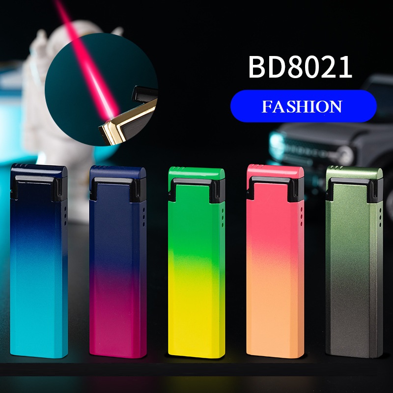 Bật Lửa ,Hộp Qụet kim loại khò cao cấp BD8021.
