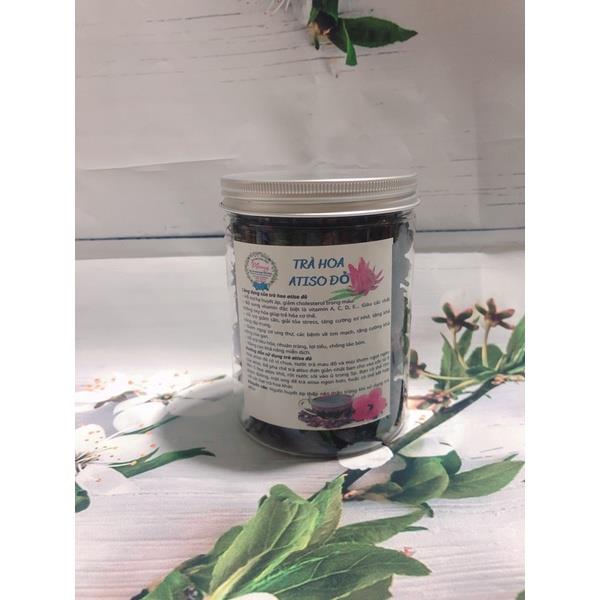 Trà hoa atiso đỏ hữu cơ ( hoa bụp giấm) gói 100g