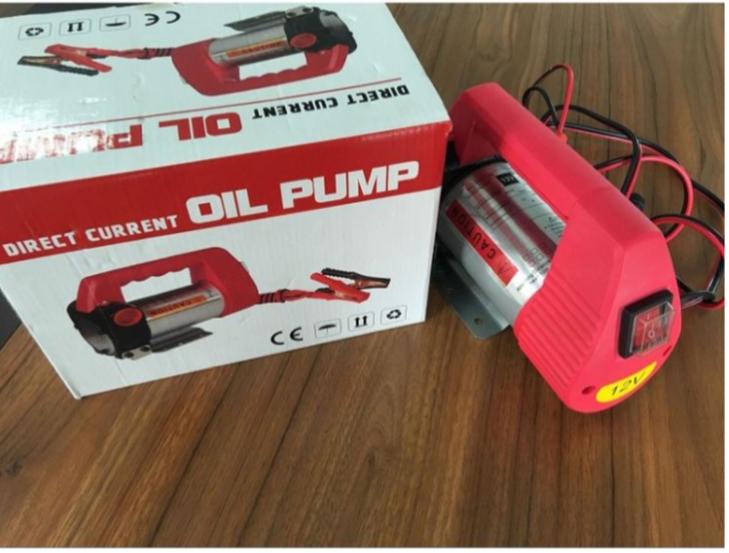 Máy Bơm Xăng Dầu diesel chạy điện DC 12V