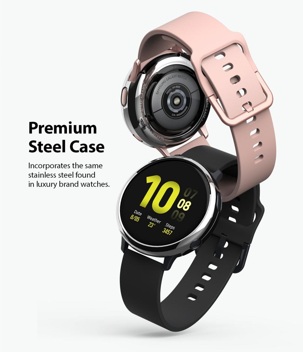 Case ốp thép RINGKE Full Frame Styling cho Samsung Watch Active 2 - 44mm