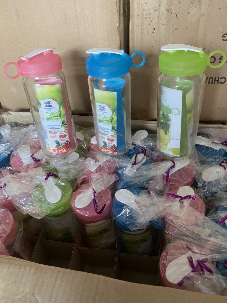 Bình thủy tinh đa năng an toàn của Ai Cập (quà tặng của Vinamilk)