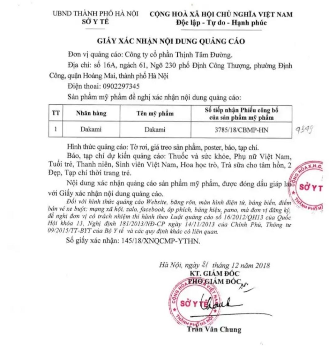 Kem chống lão hóa - trắng da DAKIMI