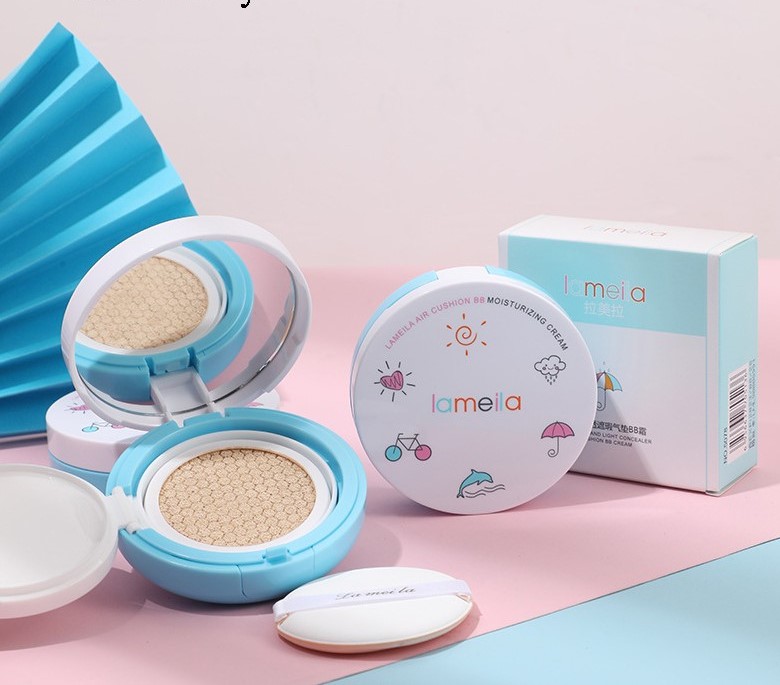 [HCM]Phấn Nước Cushion Mỏng Mịn Nhẹ Da + Bông Phấn