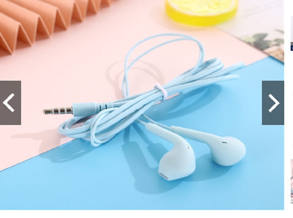 Tai nghe gaming có dây S P U19 có mic nhét tai phone chống ồn chơi game