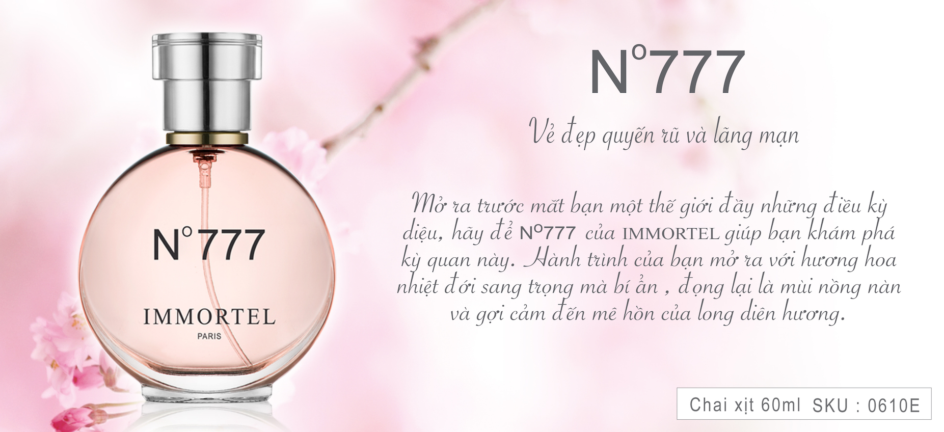 Nước Hoa IMMORTEL PARIS 4ML