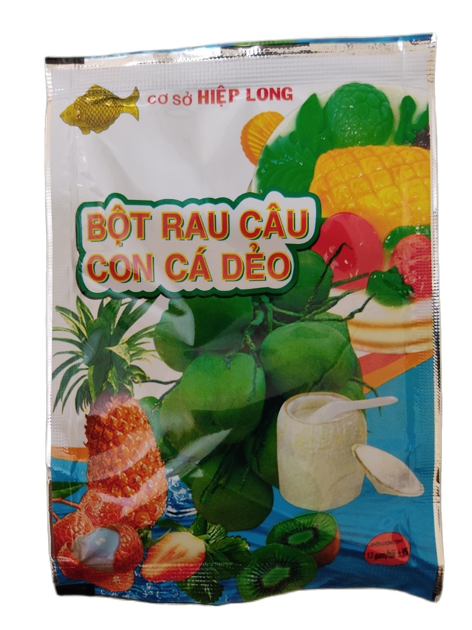 1 GÓI BỘT RAU CÂU CON CÁ DẺO HIỆP LONG