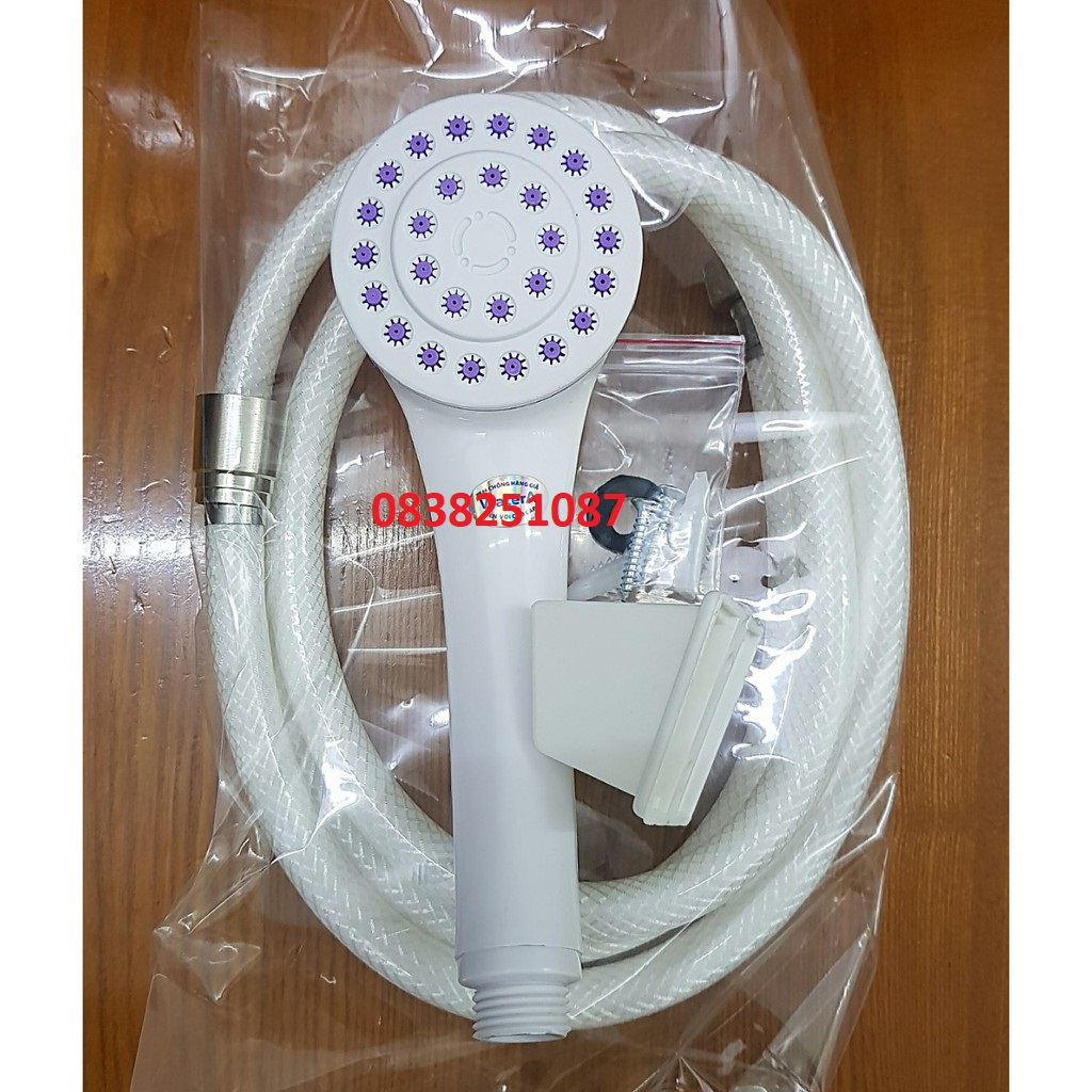 [HCM]Bộ vòi sen tắm vòi tắm hoa sen nhựa tiện ích cho mọi nhà - TAY SEN TS30