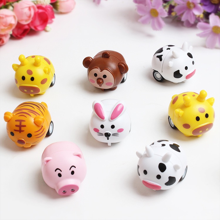 Đồ chơi xe thú mini ,đồ chơi cho bé ,chạy cót siêu đáng yêu (RẺ NHƯ CHO)