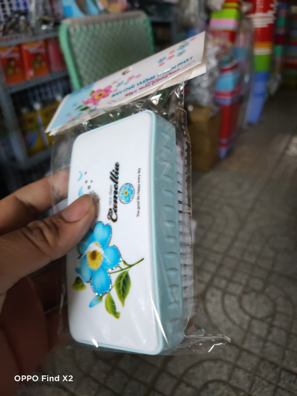 [HCM]Bàn chải chà chân Thái Lan lông siêu mịn