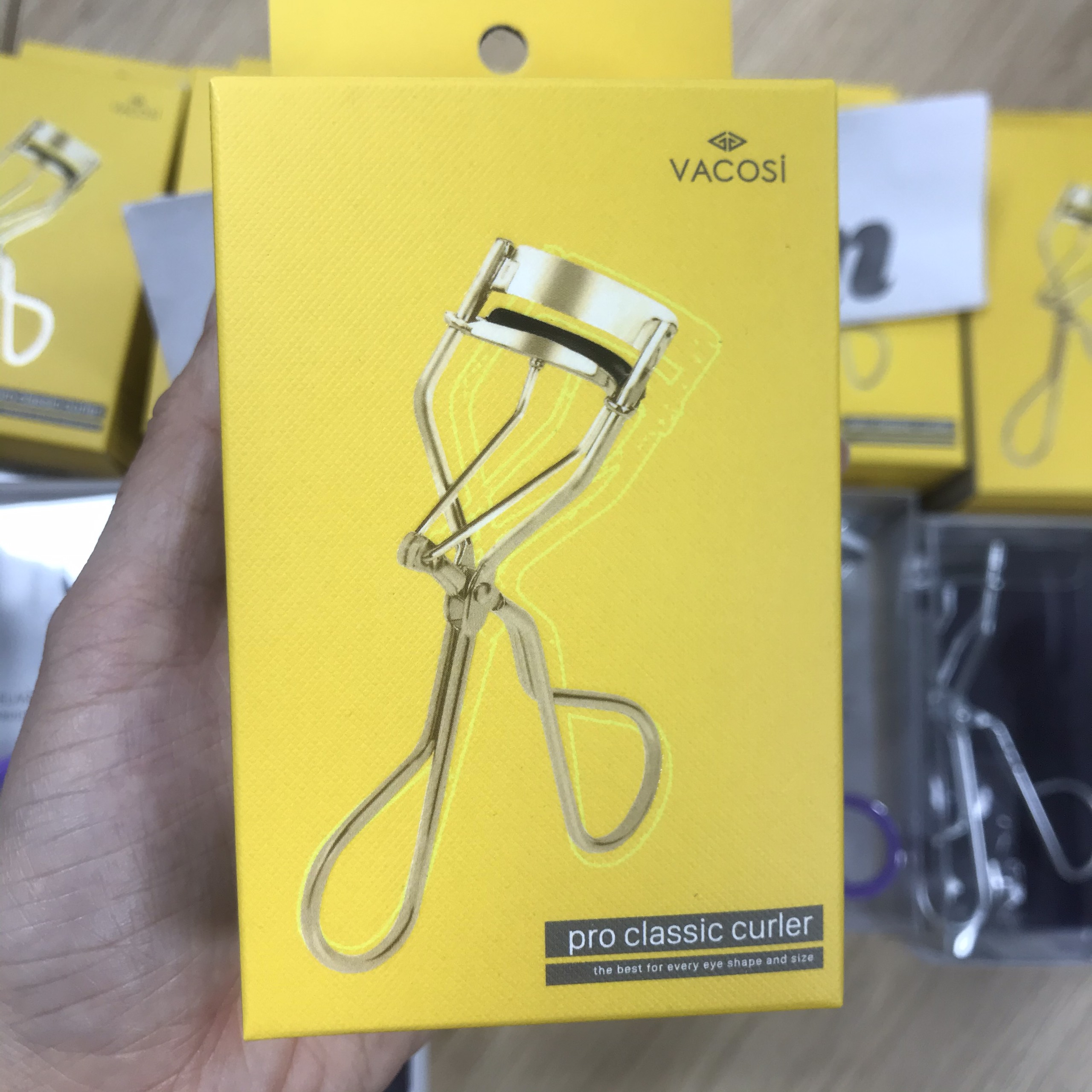 Bấm mi Vacosi Classic Kẹp bấm mi cây bấm mi - Valadin