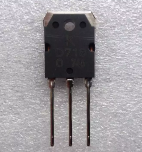 5 Sò D718 TRANSISTOR NPN 120V - 8A ( Lưng Đồng )