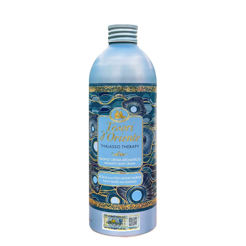 [ Hàng nhập khẩu Ý] Sữa tắm nước hoa Tesori D' Oriente lưu hương 500ml - Hương tảo biển