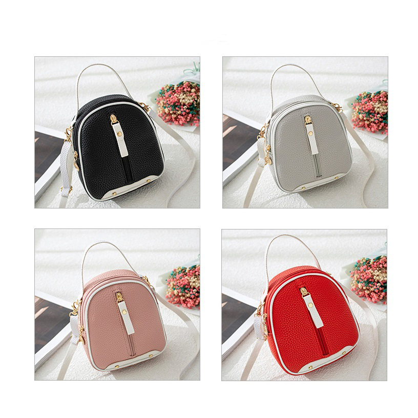 [HCM]Balo Mini Nhỏ Xinh Khóa Kéo BL31 Đen