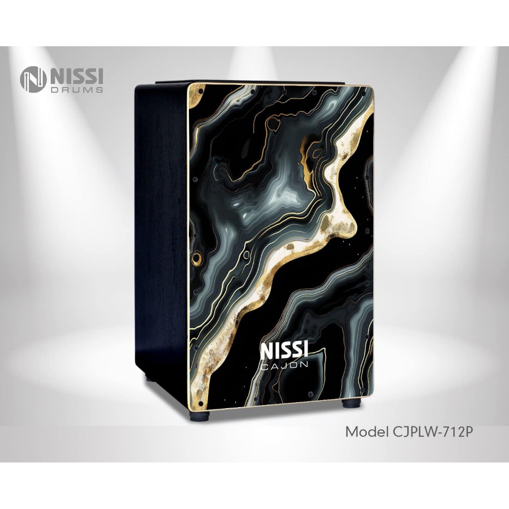 Trống cajon nissi 712p trừu tượng công nghệ uv