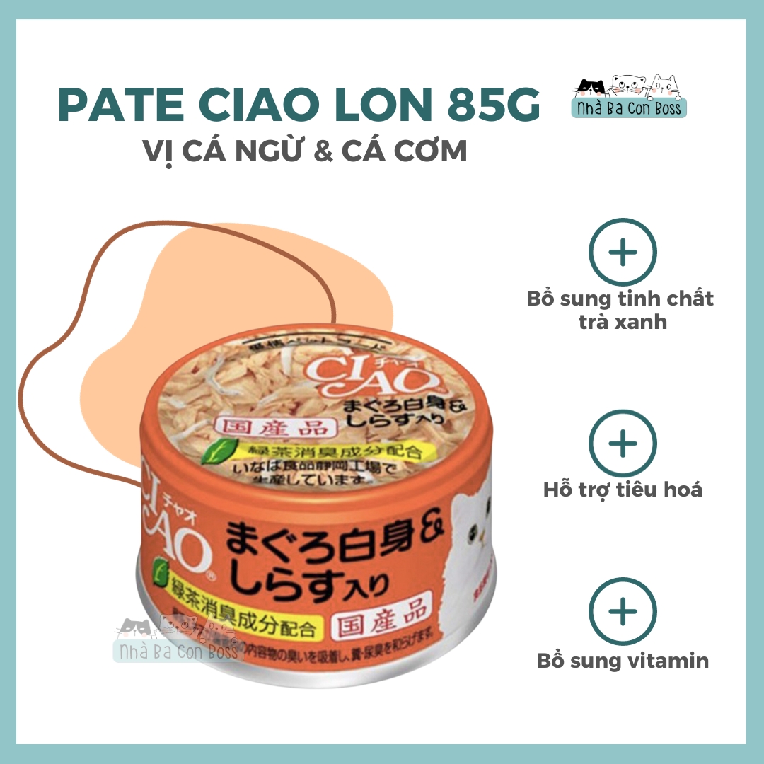 [Lon 85g] Pate Cho Mèo Ciao