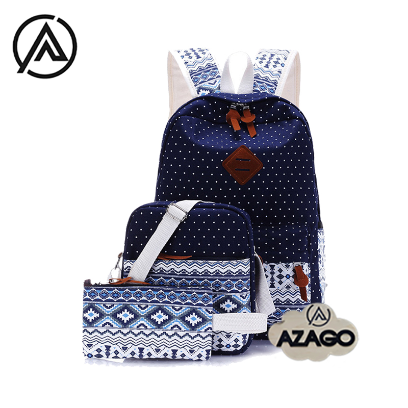 SET BALO ĐỈNH CAO  KHI KẾT HỢP 3 MÓN [BALO - TÚI ĐEO VAI - VÍ] CHỈ TRONG MỘT SẢN PHẨM AZDBN147 - Thương hiệu AZAGO