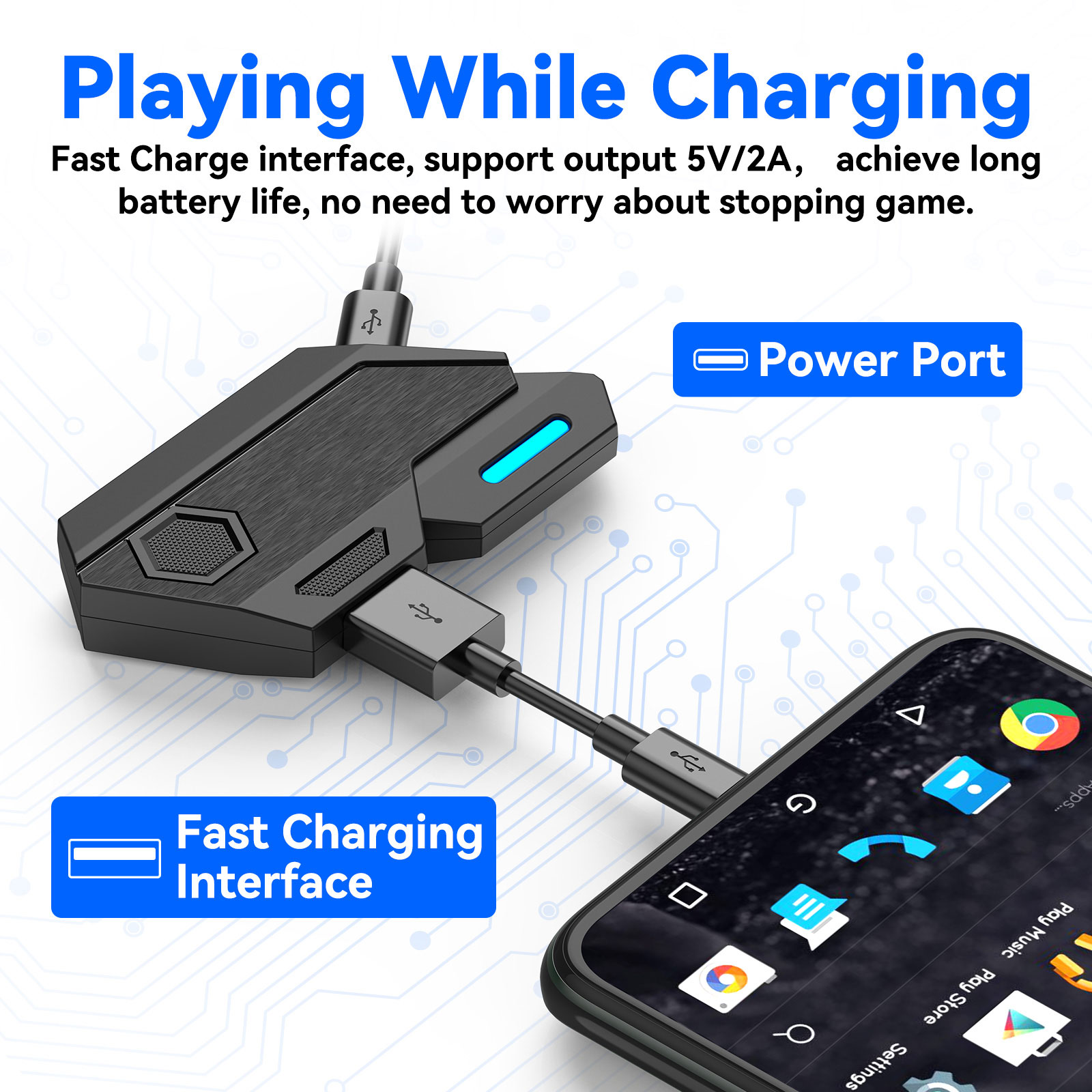Bộ điều khiển PUBG Gamepad PUBG Mobile Bàn phím ngoại vi di động và bộ chuyển đổi chuột cho iOS IPad sang PC cho Bluetooth