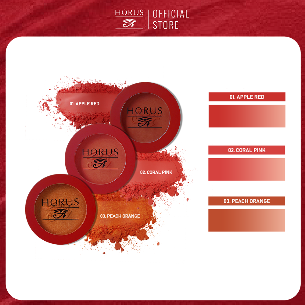 Phấn Má Horus Phấn má Long - Lasting Blusher 4g