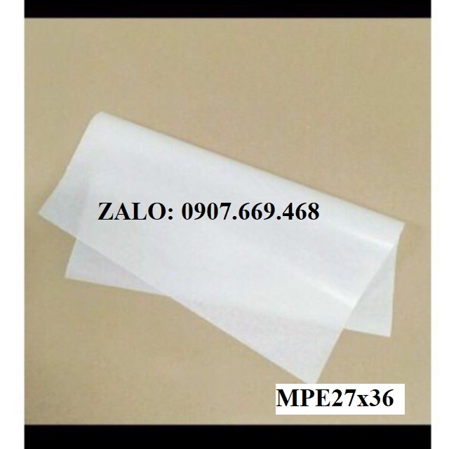 giấy gói tráng PE dùng gói thịt sống ( 500 tờ size 27x36cm )