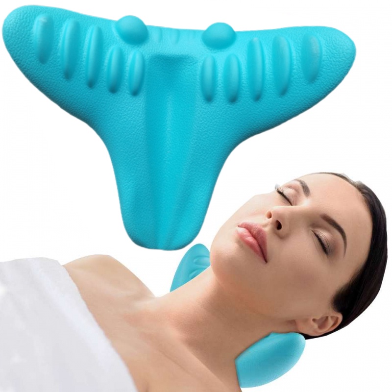 Cervical Massage Pillow Neck Spine Stretch Gravity Muscle Relaxation Traction Shoulder Stretcher Muscle Relaxation Relieve Pain Back Correction