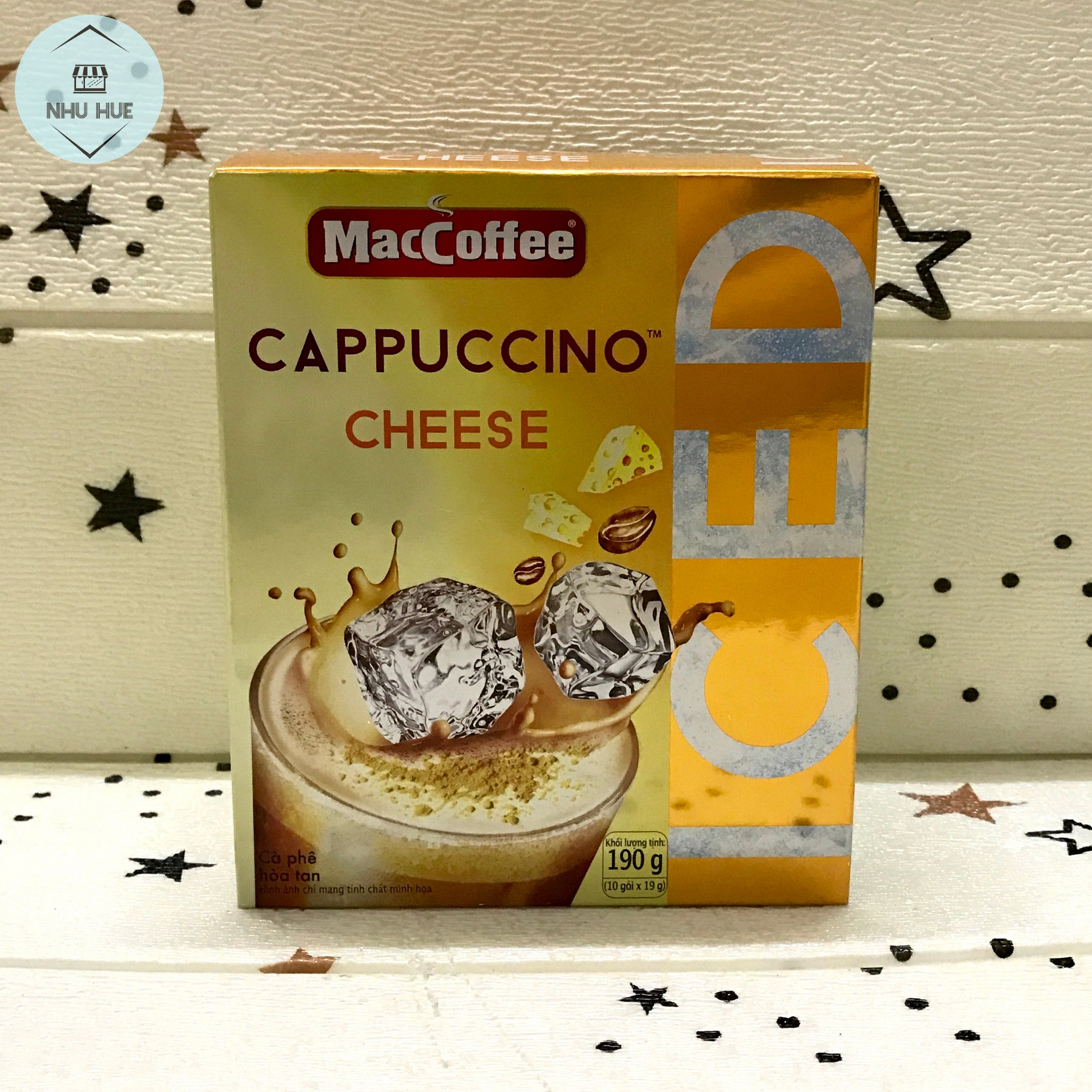 Cà phê MacCoffee Cappuccino (10 gói x 19 g)
