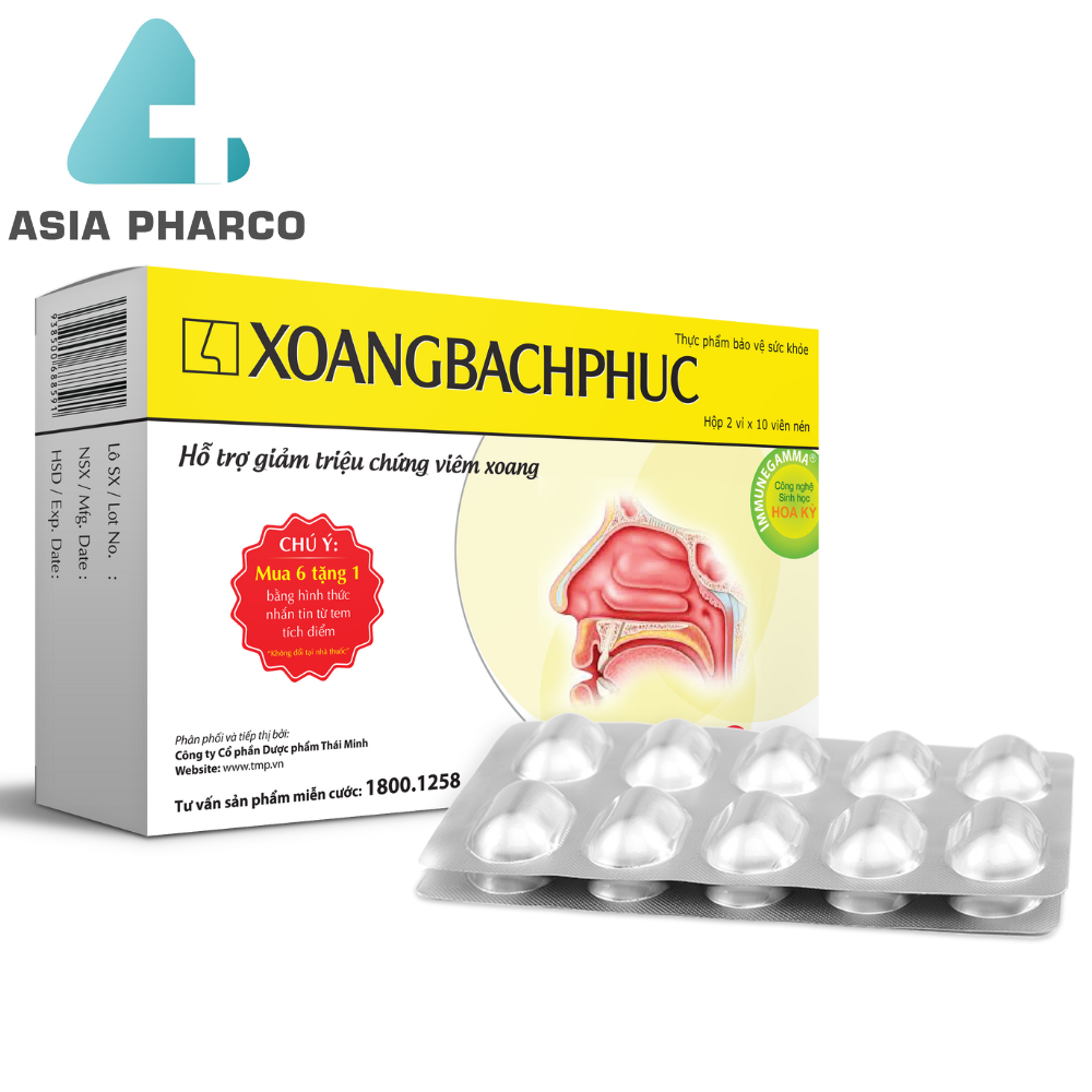 Xoang bách phục - giảm dị ứng bớt viêm xoang