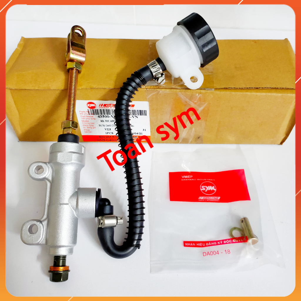 Pen đạp thắng sau xe star sr 125 chính hãng sym