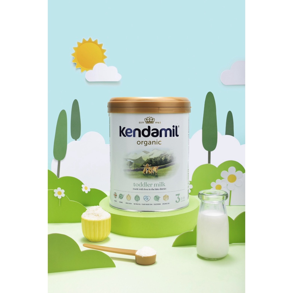 Sữa Công Thức Hữu Cơ Kendamil Organic Chứa HMOs Số 3 (800g)