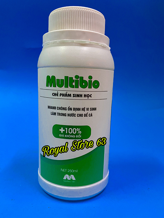 Multibio chế phẩm sinh học nhanh làm trong nước, ổn định vi sinh bể cá